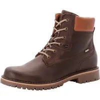 Camel active Bottines à lacets 'Carina' marron châtaigne / brun foncé