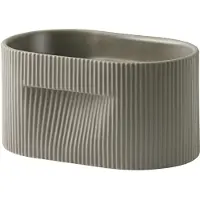 Muuto Ridge Jardinière 13 cm | Taupe