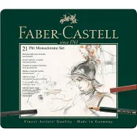 Faber-Castell Case Monochrome Drawing 21 Pieces Multicolore Enfants