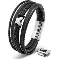SERASAR Bracelet 'Flake' argent