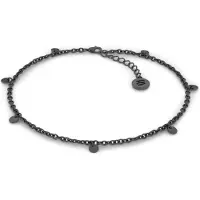 SERASAR Bracelet 'Coin' noir