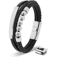 SERASAR Bracelet 'Pearl' argent