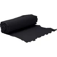 vidaXL Membrane géotextile noir 1 x 50 m fibre de polyester