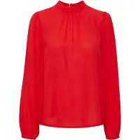 Ichi Chemisier 'Celllani' rouge orangé