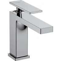 Hansgrohe Tecturis E WTM 110 avec garniture d'écoulement à tirette chromée, 1 pièce.