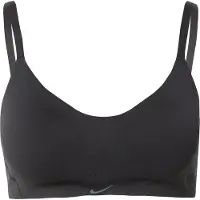 Nike Soutien-gorge de sport 'ALATE MINIMALIST' gris / noir