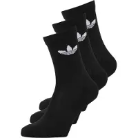 Adidas Originals Chaussettes 'Trefoil' noir / blanc