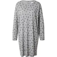 Triumph Chemise de nuit 'Bright Spotlight' gris foncé / gris chiné