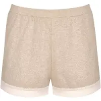 Sloggi Pantalon de pyjama 'GO Ribbed' beige / beige clair