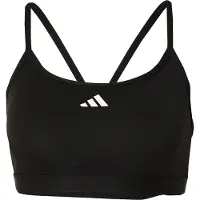 Adidas Soutien-gorge de sport 'Aeroreact' noir / blanc