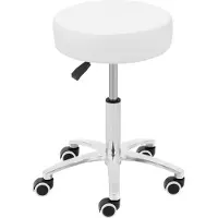 Physa Tabouret roulant Expondo - 48 - 61 cm - 120 kg - blanc