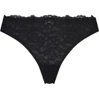 Hunkemoller String 'Marine' noir