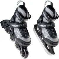 Zandstra Patins/Rollers 2-in-1 Combo (réglable)