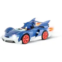Sonic The Hedgehog Sonic Radio Controlteam Cam Scale 1:18 2.4ghz Drums And Charger Multicolore