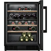 Siemens iQ500, Cave à vin avec porte vitrée, 82 x 60 cm, KU21WAHG0