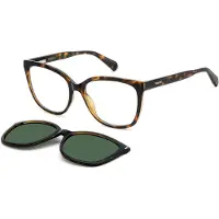 Polaroid Lunettes de Soleil PLD 6229/CS 55/17/140 HAVANA/ GREEN POLARIZED ECO POLYAMIDE femme PLD 6229/CS