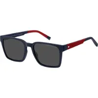Tommy Hilfiger Lunettes de Soleil TH 2143/S 55/19/145 Blue red Polyamide frames MAN TH 2143/S