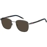 Tommy Hilfiger Lunettes de Soleil TH 2138/S 53/20/145 Matte ruthenium black Metal frames MAN TH 2138/S