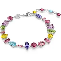 Swarovski Bracelet 'Gema' jaune / citron vert / magenta / argent