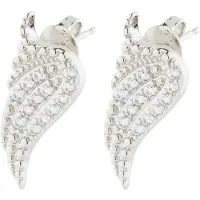 Zadig & Voltaire Boucles d'oreilles 'ROCK' argent / transparent
