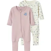 Name it Pyjama crème / bleu clair / vert / rose ancienne