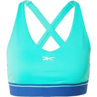 Reebok Brassière de sport femme, maintien moyen, équipe Unleashed Green
