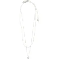Pilgrim Chaîne 'Arlet' argent / blanc perle