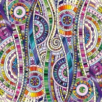 Yazz Puzzle Geometric Mosaic - 1000 pièces