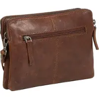 Mustang Cuir sac à épaule bandoulière Catania Crossbody Bag Brown brun