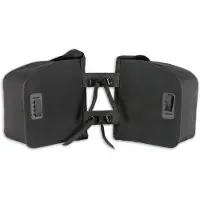 Lynx Luchs -Sac à vélo double noir 35 litres