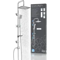 Eisl Ensemble de douche de tête EASY COOL chrome