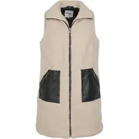 Maze Gilet crème / noir