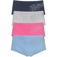Petite fleur Sous-vêtements marine / bleu fumé / gris chiné / rose