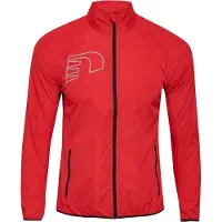 Newline Veste de sport gris / canneberge / noir