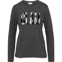 s.Oliver T-shirt graphite / noir / blanc chiné