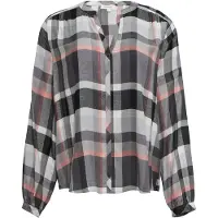 s.Oliver Chemisier gris / corail / noir / blanc