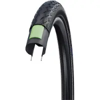 Schwalbe 37-590 DeltaCruiser Plus Active PunctureGuard E-25 fil Green Compound whitewall-