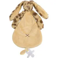 Happy horse Doudou lapin Richie - Happy Jubilee - beige marron cadeau bébé
