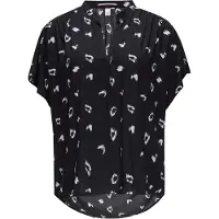 QS Chemisier noir / blanc