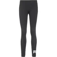 Puma Pantalon de sport 'ESS No. 1' noir / blanc