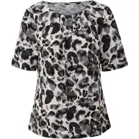 s.Oliver Black Label Chemisier opal / gris / noir / blanc naturel