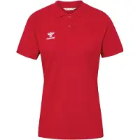 Hummel T-shirt canneberge / blanc