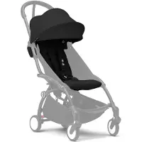 Stokke YOYO 3 6+ pack de couleurs - Poussette pliable légère | Noir