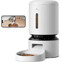 Petlibro Distributeur Automatique de Nourriture avec Caméra PLAF203 Blanc