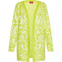 Swirly Cardigan pomme / blanc cassé