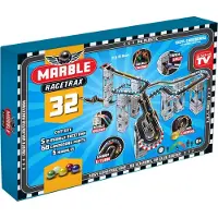 Marble Racetrax Ensemble de circuit à billes 32 feuilles 5 m