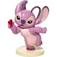 Enesco Stitch Lilo Et Stitch Avec Coeur Rose Rose One Size