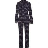 s.Oliver Pyjama bleu clair / bleu foncé / rose clair