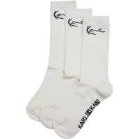 Karl kani Chaussettes noir / blanc cassé