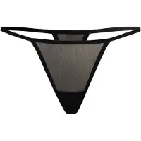 TEYLI String 'Paski' noir